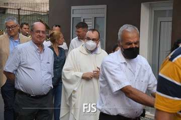 El Goro despide sus fiestas patronales con la procesión de la patrona/TA y Francisco Javier Santana.